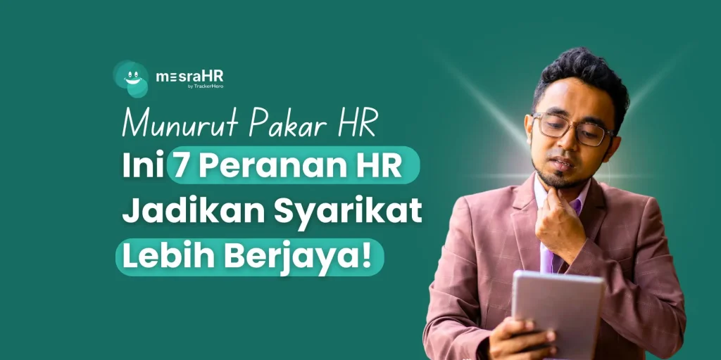 Peranan HR dan Skop Kerja Hr